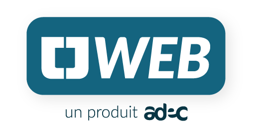 CJ Web logo - un produit Adec